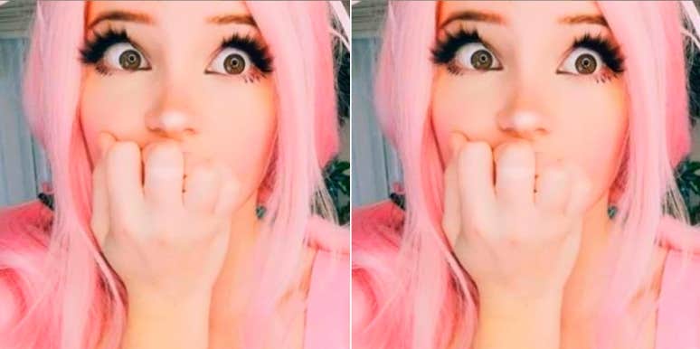 Belle delphine instagram post